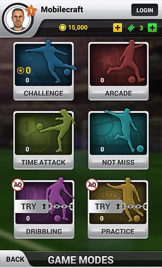 Gameplay of the Flick shoot: United kingdom for Android phone or tablet.