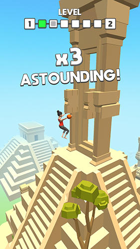Flip dunk - Android game screenshots.