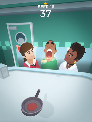 Flippy pancake - Android game screenshots.