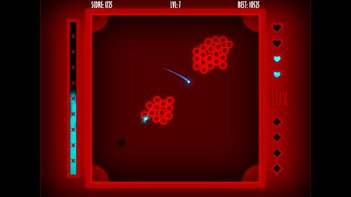 Gameplay of the Flux for Android phone or tablet.