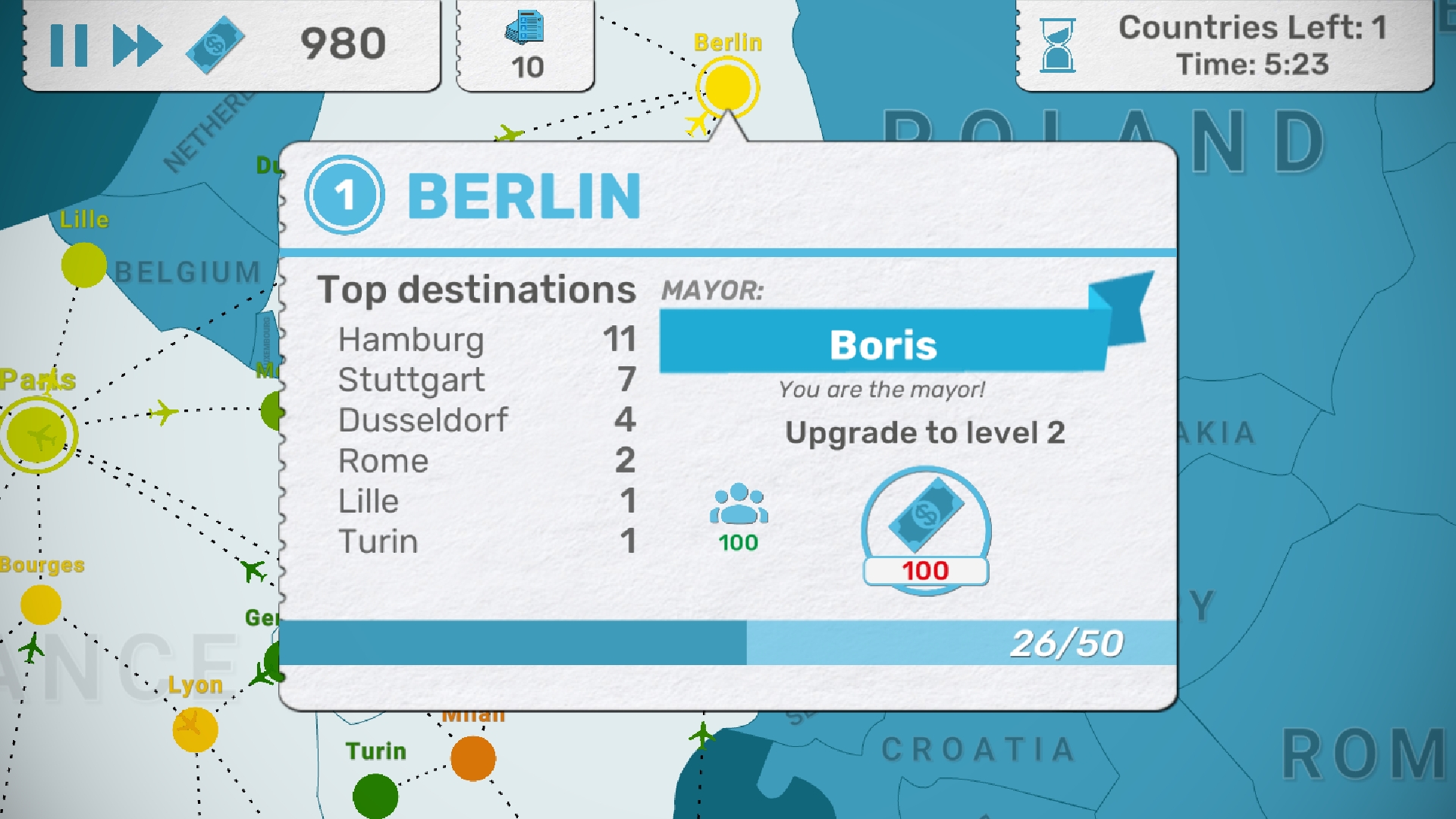 Fly Corp: Airline Manager - Android game screenshots.