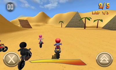 Gameplay of the FMX Riders for Android phone or tablet.