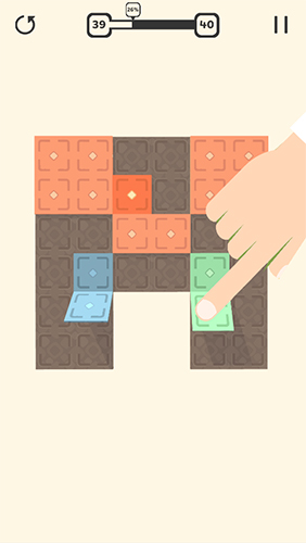 Folding puzzle - Android game screenshots.