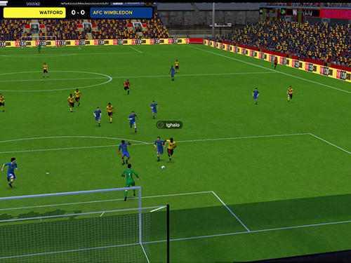 Gameplay of the Football manager touch 2017 for Android phone or tablet.