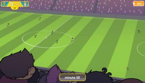 Gameplay of the Football maniacs: Manager for Android phone or tablet.