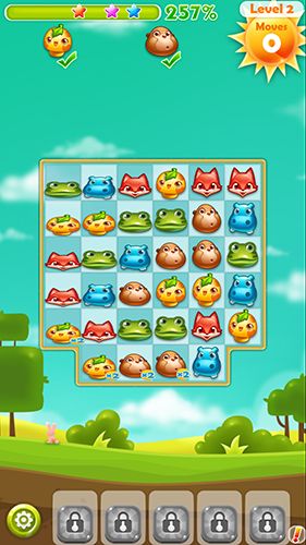 Gameplay of the Forest mania for Android phone or tablet.