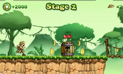 Gameplay of the Forest runner for Android phone or tablet.