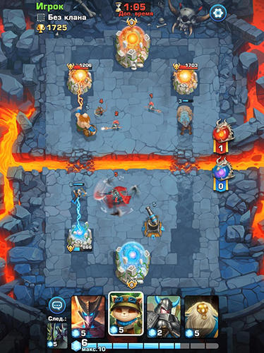 Forge of legends - Android game screenshots.