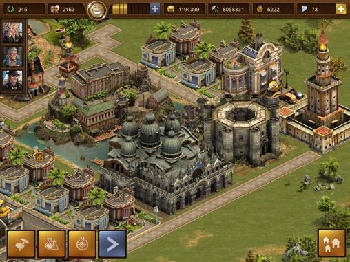 Gameplay of the Forge of empires for Android phone or tablet.