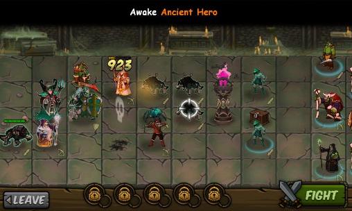 Gameplay of the Forge of gods for Android phone or tablet.