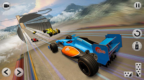 Formula GT: Car racing extreme stunts - Android game screenshots.