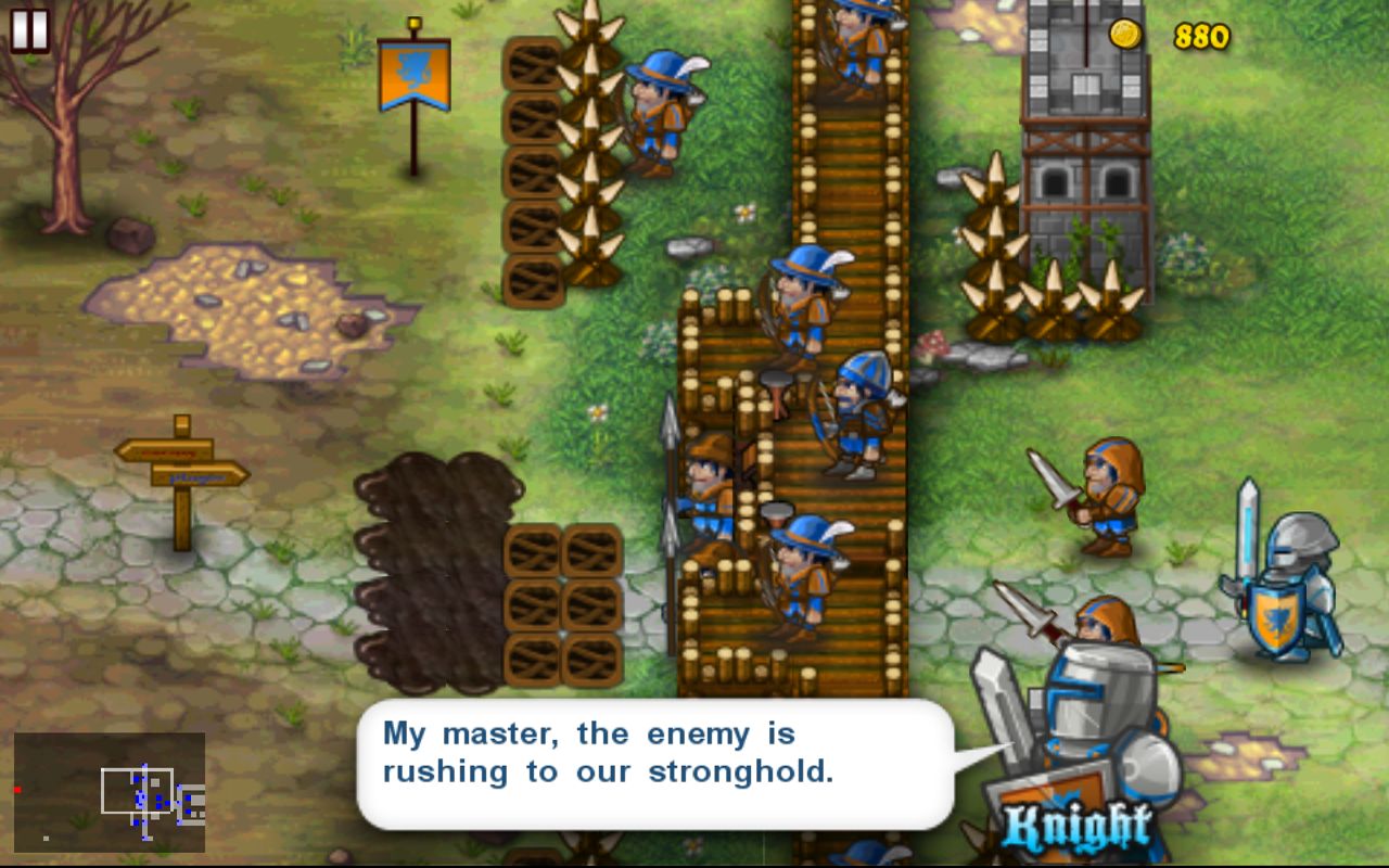 Fortress Under Siege HD - Android game screenshots.