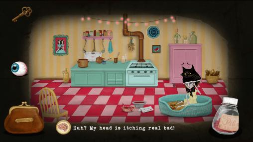 Gameplay of the Fran Bow for Android phone or tablet.