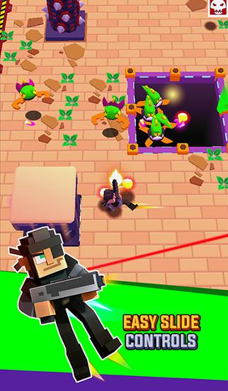 Gameplay of the Frantic shooter for Android phone or tablet.