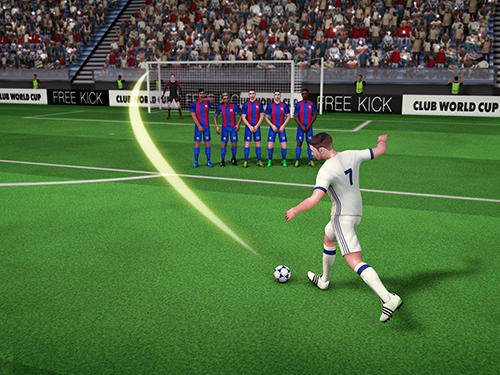 Free kick club world cup 17 - Android game screenshots.
