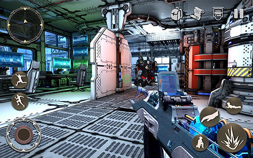 Free modern robots galaxy war: Battleground - Android game screenshots.
