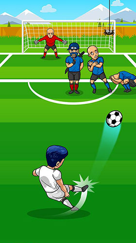 Freekick maniac: Penalty shootout soccer game 2018 - Android game screenshots.