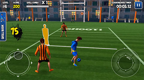 Freestyle football 3D - Android game screenshots.