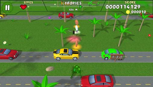 Gameplay of the Frog race 2 for Android phone or tablet.