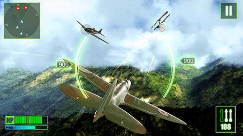 Frontline warplanes - Android game screenshots.