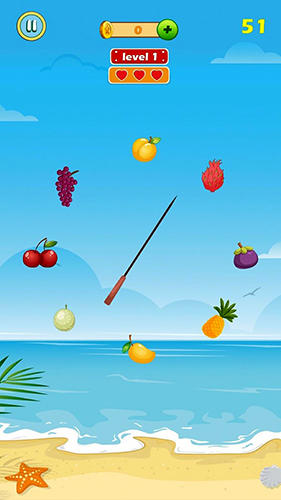 Fruit hit : Fruit splash - Android game screenshots.