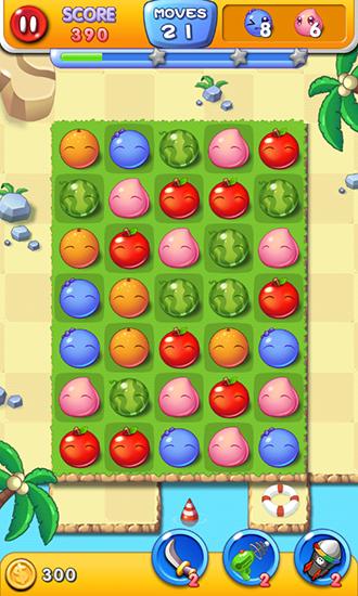 Gameplay of the Fruit fever for Android phone or tablet.