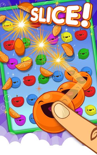 Gameplay of the Fruit pop! for Android phone or tablet.