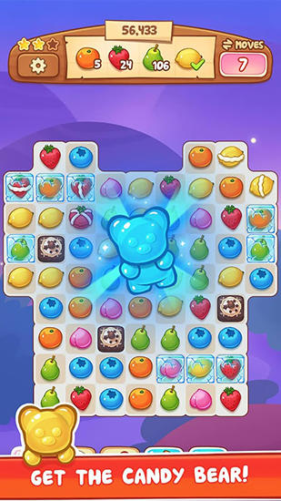 Gameplay of the Fruit revels for Android phone or tablet.