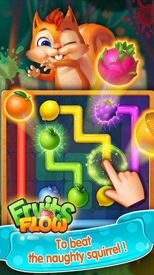 Gameplay of the Fruits flow for Android phone or tablet.