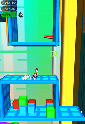 Fun run: Parkour race 3D - Android game screenshots.