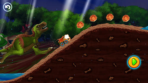 Full version of Android apk app Fun kid racing: Prehistoric run for tablet and phone.