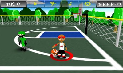 Gameplay of the Funky Hoops for Android phone or tablet.
