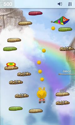 Gameplay of the Funny Bounce for Android phone or tablet.