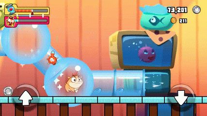 Gameplay of the Furball rampage for Android phone or tablet.