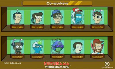 Gameplay of the Futurama Head-in-a-Jar Creator for Android phone or tablet.