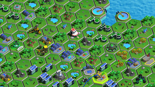 Galactic colonies - Android game screenshots.