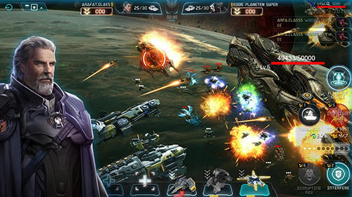 Galactic frontline - Android game screenshots.