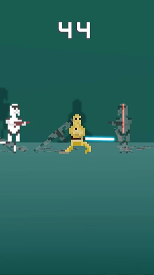 Gameplay of the Galactic pixel wars for Android phone or tablet.