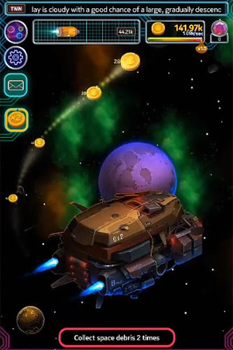 Gameplay of the Galactic xpress! for Android phone or tablet.