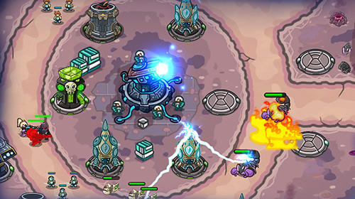 Galaxy defense: Lost planet - Android game screenshots.