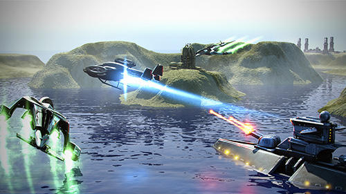 Galaxy hunters - Android game screenshots.