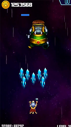 Galaxy of animals: Space shooter. Universe - Android game screenshots.