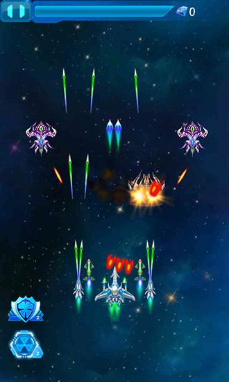 Gameplay of the Galaxy fighters: Fighters war for Android phone or tablet.