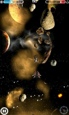 Gameplay of the Galaxy Shooter for Android phone or tablet.
