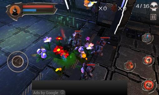 Gameplay of the Galaxy war. Galaxy craft defender for Android phone or tablet.