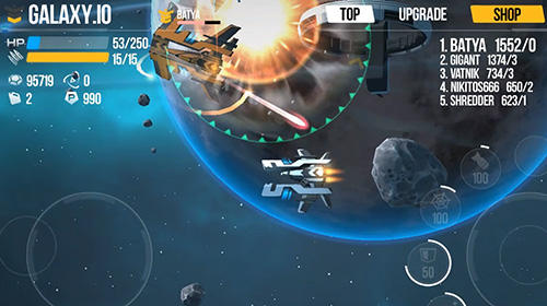 Galaxy.io: Space arena - Android game screenshots.