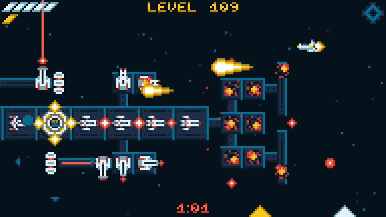 Gallantin: Retro Space Shooter - Android game screenshots.