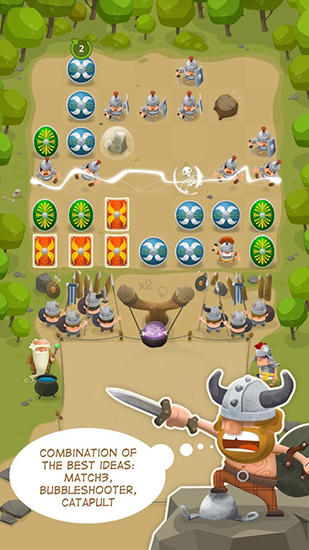 Gameplay of the Gallia: Rise of clans for Android phone or tablet.
