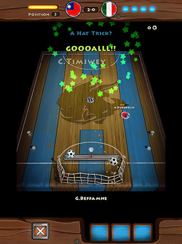 Game of coinball - Android game screenshots.