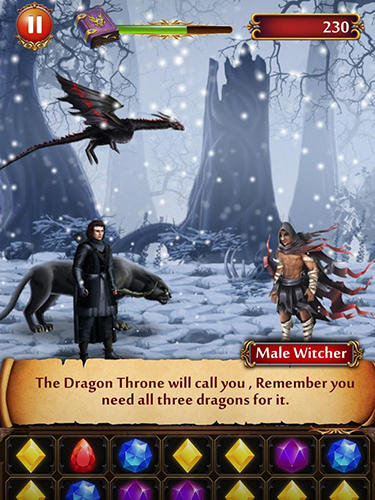 Game of dragon thrones - Android game screenshots.